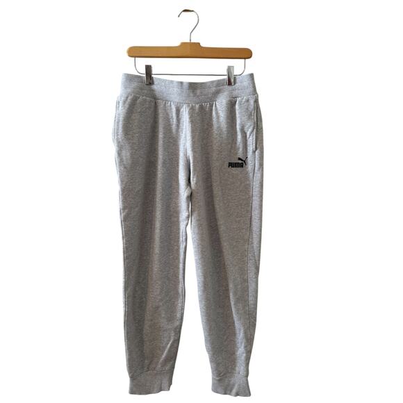 Puma Activewear Jogger Pants Gray M - Picture 1 of 4
